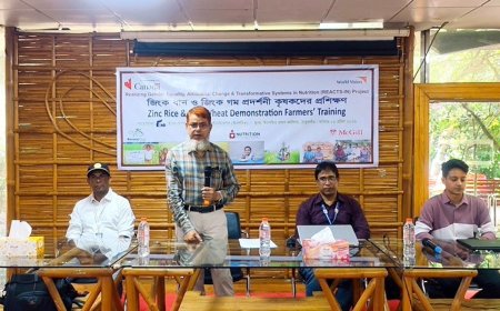 ঠাকুরগাঁওয়ে কৃষকদের প্রশিক্ষণ অনুষ্ঠিত