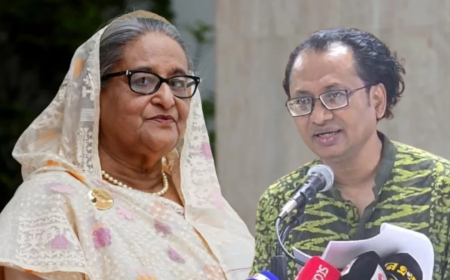 শেখ হাসিনার রাজনৈতিক ভবিষ্যৎ এই দেশে আর নেই: প্রধানমন্ত্রীর তথ্য উপদেষ্টা